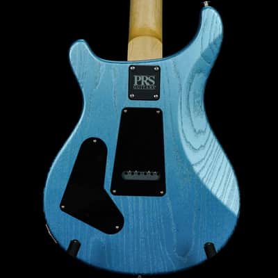 Paul Reed Smith CE 24-08 Swamp Ash Satin Limited Edition Electric Guitar - Frost Blue Metallic image 9