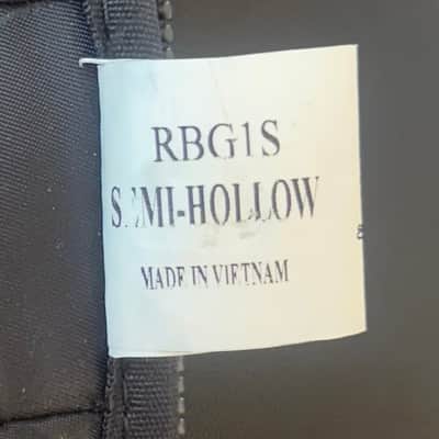 Reunion Blues RB Continental RBG1S Semi-Hollow Gig Bag image 7