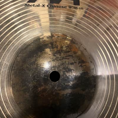 Sabian 18" AA Metal-X Chinese Cymbal 2006 - 2010 - Brilliant image 2
