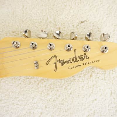 Immagine Fender FSR Traditional II 60s Telecaster Custom RW 2025 Olympic White w/ Black Binding MIJ - 8