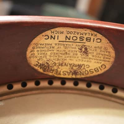 1926 Gibson TB-3 Mastertone Conversion Banjo w/ Original Tenor Neck & Ball Bearing head image 19