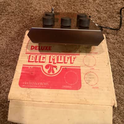 Electro-Harmonix Deluxe Big Muff Pi 1978 - 1982 - Silver. With Box and Original Paperwork and Sales Receipt image 7