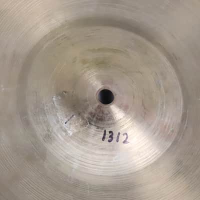 Zilco 18" Thin Crash Cymbal Vintage 1970's 1,312g's image 13