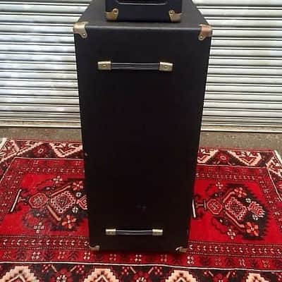 Fender Bassman 135 Head and speaker cabinet matching stack original vintage 1970s Silverface image 8