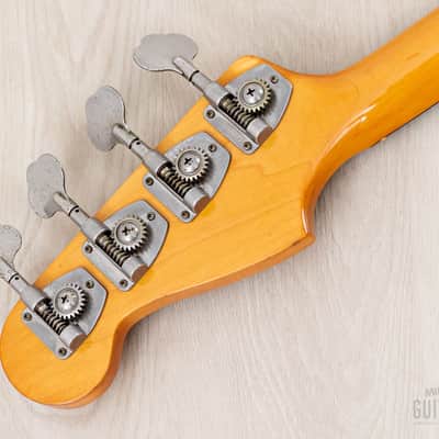 1981 Tokai Hard Puncher PB40 Vintage P Bass Black, Japan image 5