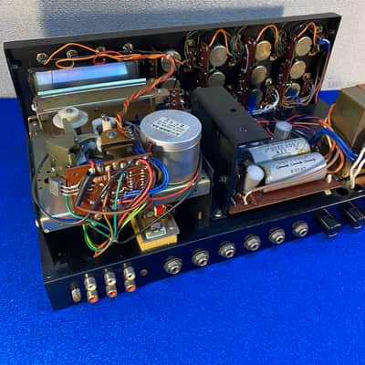 Funky 1978 Guyatone Mk-50 PA system- spring reverb having, 8 track playing, made in Japan gem image 19