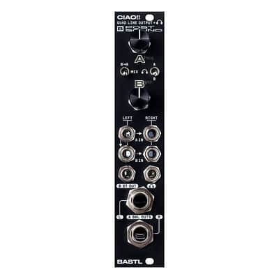 Bastl Instruments Ciao Eurorack Audio Output Module (Black) image 4