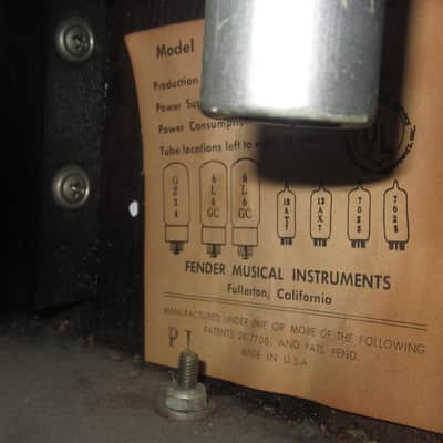 Fender Tremolux Amp 1965 - Blackface image 13