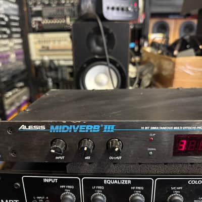 Alesis Midiverb III 1990s - Black Effect Processor Rack //ARMENS// image 3