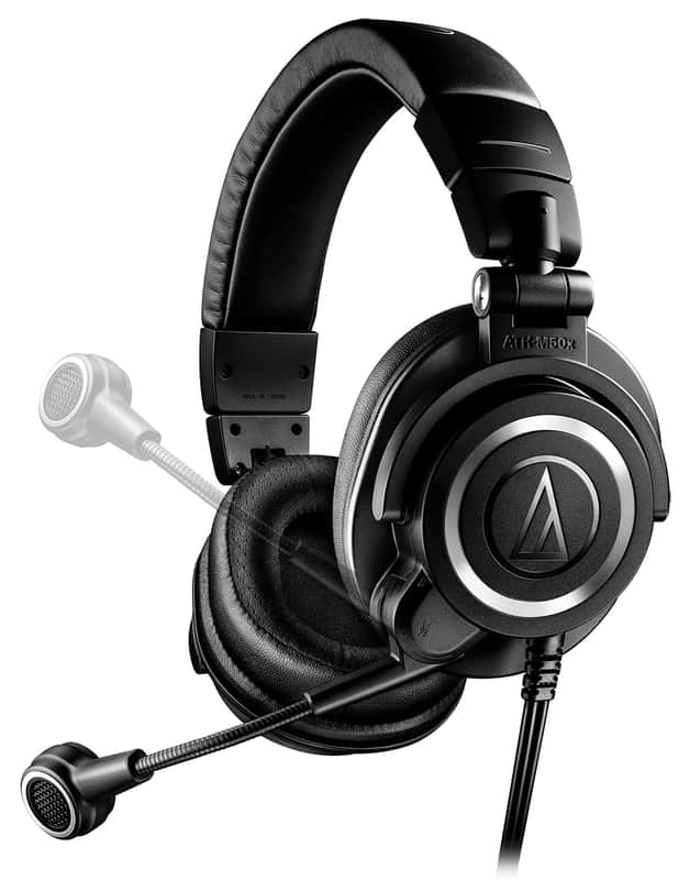 Audio Technica ATH-M50XSTS Professional Headphone + Mic for Streaming/Gaming image 1