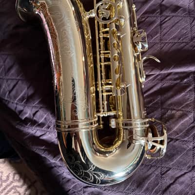 Selmer AS42 Professional Model: Warburton Edition Eb Alto Saxophone 2020s - Clear-Lacquered Brass image 5