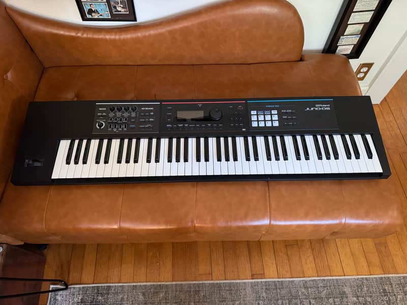 Roland Juno DS76 Synthesizer 2018 - Present - Black image 1