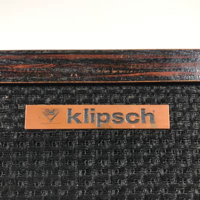 Klipsch Heresy HBR Vintage Classic Speakers w/ Original Stands image 3