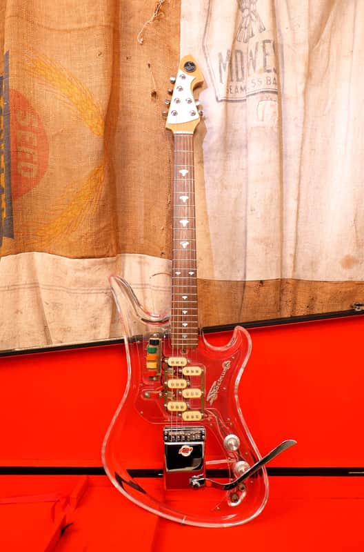 Teisco Spectrum 5 1990's Lucite image 1