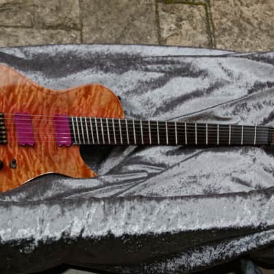 GB Liuteria Boutique Kapooya 7 string fanned knotted thread edition image 3