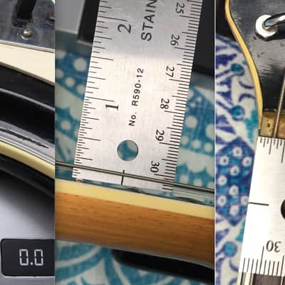 Teisco Silvertone 1445L 1968-9 Aged Vintage Cherry Sunburst image 10
