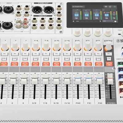 Yamaha MGX12 18-Channel Digital Mixer & Dual USB-C Audio Interface, White image 2