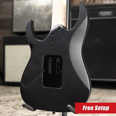 Ibanez RG7420EX 7-String Electric Guitar - Black Flat image 2