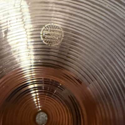 Paiste 14" Signature Dark Crisp Hi-Hat Cymbals (Pair) Top 900g, Bottom 1450g image 5
