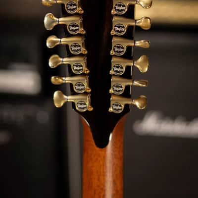 Taylor Next Generation PS54ce Presentation Series 12-String Grand Auditorium Acoustic/Electric Guitar - Honduran Rosewood/Adirondack Spruce with Hardshell Case image 7