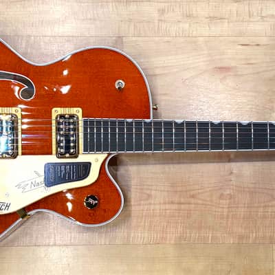 Gretsch 6120 Nashville Hollow Body with String-Thru Bigsby and Gold Hardware 2025 - Orange Stain image 2