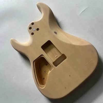 Solid Basswood HSH Guitar Body DIY Project image 7