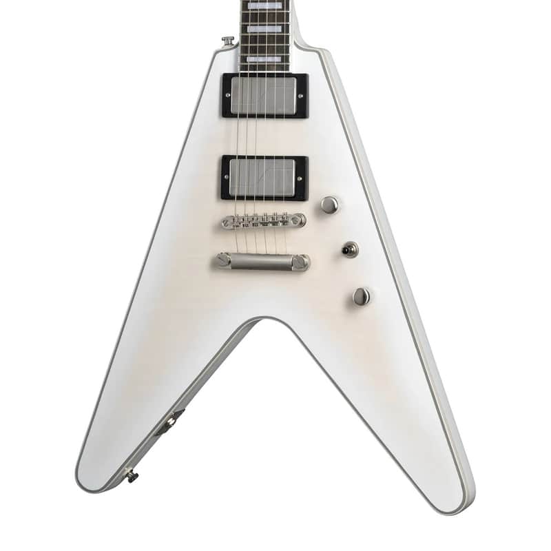 Epiphone - Flying V Prophecy - Electric Guitar - Aged White Tiger Burst - w/ Premium Gig Bag image 1