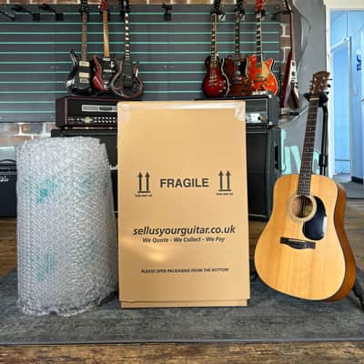 Guitar Shipping Box Packaging with Bubble Wrap - Acoustic or with Large Case image 1