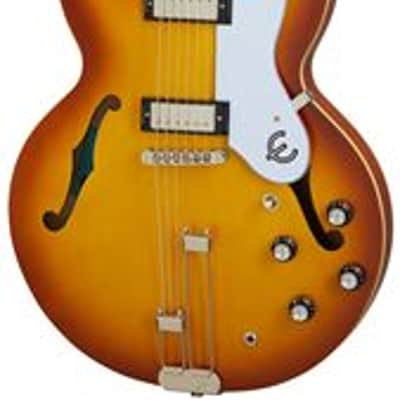 Epiphone Riviera Semi Hollow Archtop Royal Tan image 1