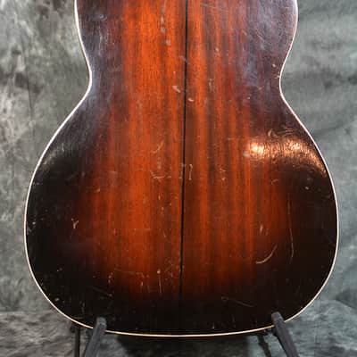 Slingerland May Bell Violin Craft Archtop Acoustic Guitar Style 82 Vintage 1936 Sunburst w Case image 4