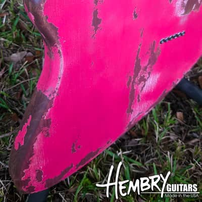 HEMBRY Fender Metora style bass/guitar doubleneck relic image 11