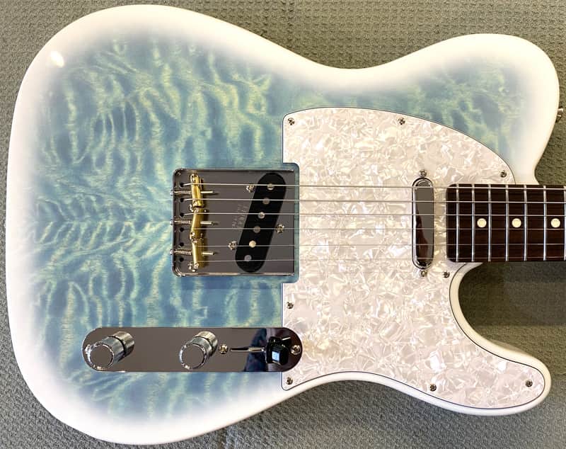 Fender MIJ Hybrid II Telecaster QMT 2024 Collection | Reverb