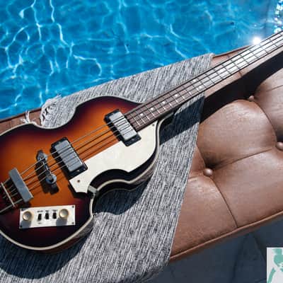1990 Greco VB-650 - Violin Bass - Fab Four! - Sir Paul McCartney Beatles - Made In Japan - Demo Video - Pro Set Up w Perfect Frets/Action/Intonation image 2
