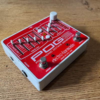 Electro-Harmonix POG2 (MIDI MOD) Polyphonic Octave Generator 2009 - Present - Red / White image 2