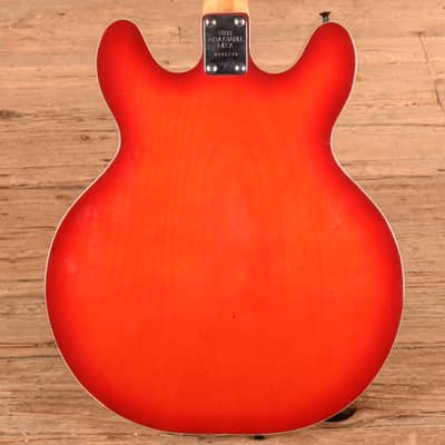 Epiphone 5102/TE Red Burst 1970s image 3