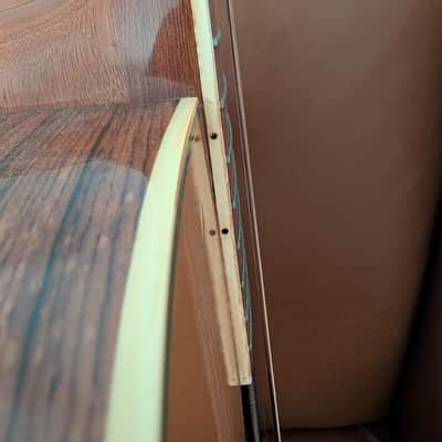 1970s Dorado by Gretsch Model 5968 MIJ Dreadnought Acoustic - Project / Repair image 13
