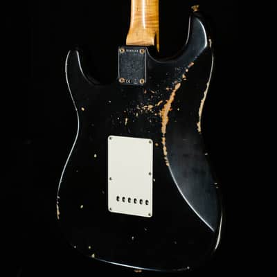 Fender Custom Shop Willcutt True '62 Journeyman Relic Black Over 3-Tone Sunburst 59 C (651) image 2