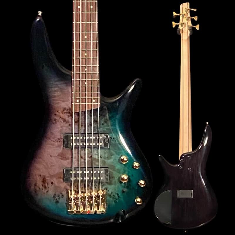 Ibanez SR405EPBDX 5-string Bass Guitar - Tropical Seafloor Burst image 1