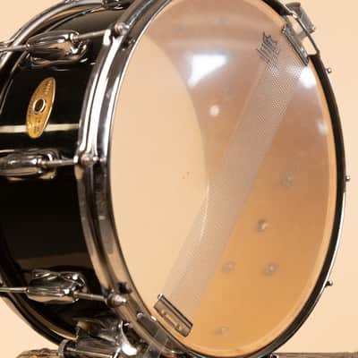 1990s Slingerland 7x14 Ridgeland Black Lacquer Snare Drum image 12