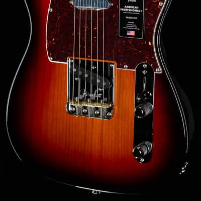 Fender American Professional II Telecaster 3-Color Sunburst Maple Fingerboard (094) image 1