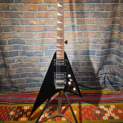 Jackson Pro Series RR3 Rhoads Black w/ Jackson HSC, Mirror Pickguard,  & Duncan Designed Invader Humbuckers image 2