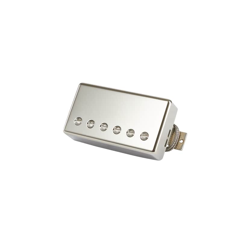 Gibson Burstbucker Type 2 (Double Black, Nickel Cover, 2-Conductor, Unpotted Alnico II) image 1