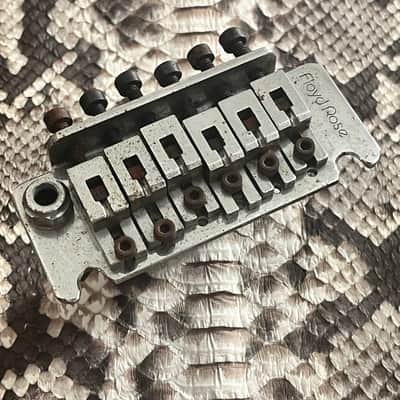 1986 Floyd Rose FRT-3 NFT Non-Fine Tuner Chrome Made In Germany image 3