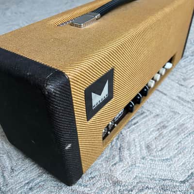 Morgan Amplification Goat JS40 Tube Head Super Reverb w/ 3 knob Spring Reverb Rare ! - Tweed image 6