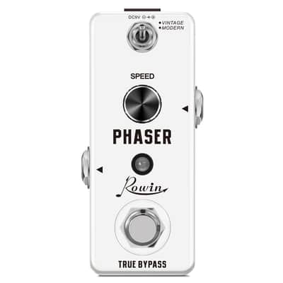 Rowin Guitar Phaser Pedal – Analog Phase Effect, Vintage/Modern Modes, True Bypass, Mini Size image 7