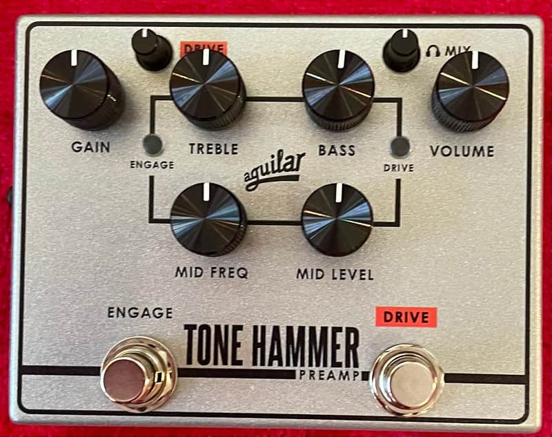 Aguilar Tone Hammer Preamp V2 | Reverb