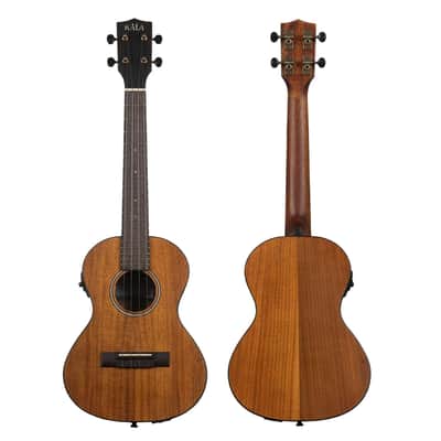 Kala Brand Music Co. Satin Koa Collection, 4-String Ukulele, Natural, Tenor (KA TE) image 4