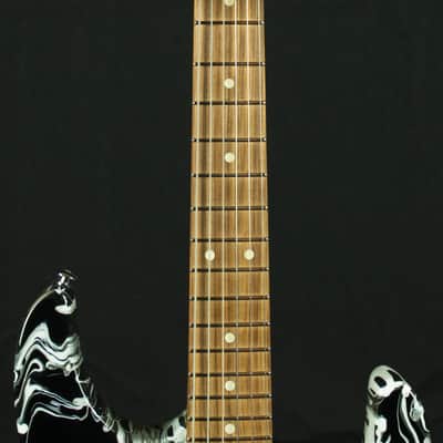 2014 Suhr Modern HH Black/White Drip image 5