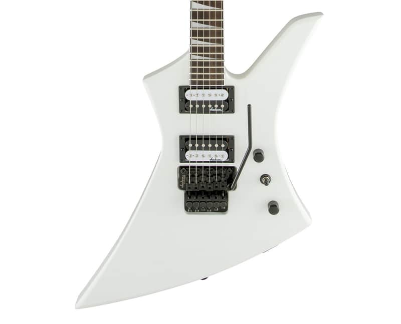 Used Jackson JS Series JS32 Kelly Electric Guitar - Snow White w/Amaranth FB image 1