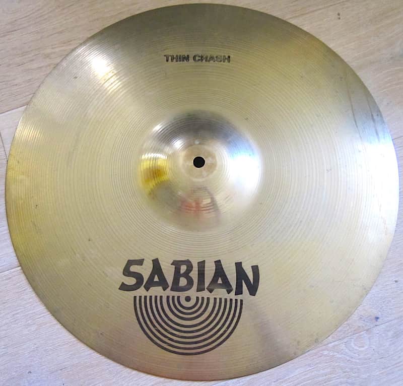 18" Sabian Thin Crash Cymbal - Vintage image 1